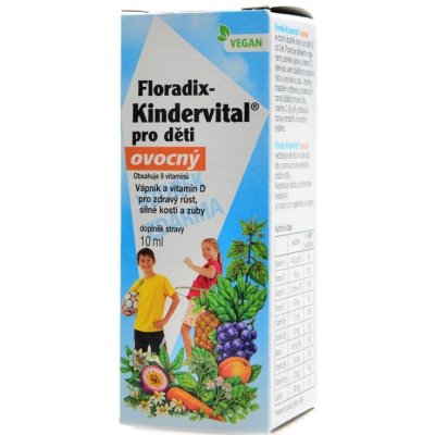 Salus Floradix kindervital pro děti ovocný 10 ml