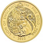 The Royal Mint zlatá mince The Lion of England The Royal Tudor Beasts Royal Mint 2022 1 oz – Zboží Dáma