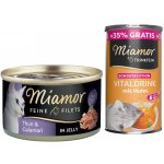 Miamor Feine Filets jelly světlý tuňák & kalamáry jelly 6 x 100 g – Hledejceny.cz