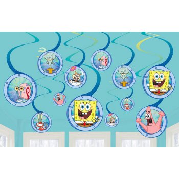 SpongeBob závěsná dekorace Amscan