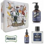 Proraso Azur Lime pro vousáče šampon na vousy 200 ml + balzám na vousy 100 ml + olej na vousy 30 ml dárková sada – Sleviste.cz
