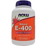 Now Foods Vitamin E-400 D-Alpha Tocopheryl 250 kapslí – Hledejceny.cz