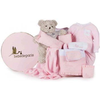 Bebé de París Dárková výbavička pro miminko růžová
