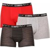 Boxerky, trenky, slipy Lee Cooper pánské boxerky LCUBOX3P3 1946711 vícebarevné 3 pack