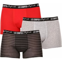 Lee Cooper pánské boxerky LCUBOX3P3 1946711 vícebarevné 3 pack