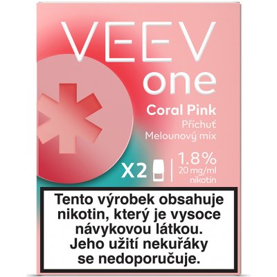 Veev One Náplně Coral Pink krabička – Zbozi.Blesk.cz