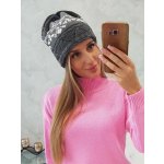 Pohodlná dámská čepice Kira K374 tmavě-šedá – Hledejceny.cz