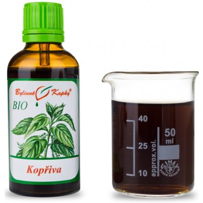 Bylinné kapky Kopřiva list tinktura 50 ml – Hledejceny.cz
