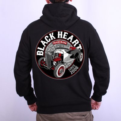 BLACK HEART SPEEDSTER ZIP Černá – Zboží Mobilmania