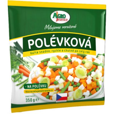 Agro Zeleninová směs Polévková 350g – Zboží Mobilmania