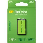 GP Recyko 6F22 9V 200 mAh 1ks 1032521020 – Zboží Živě