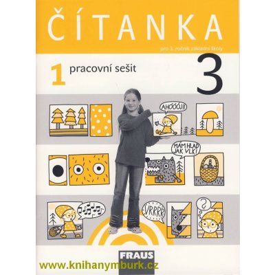 Čítanka 3.r. ZŠ - pracovní sešit 1 - Šebesta Karel, Váňová Kateřina