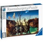 Ravensburger Dali: Labutě odrážející slony 1000 dílků – Hledejceny.cz