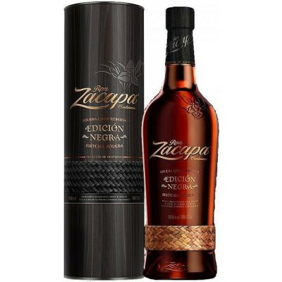 Rum Zacapa Edicion Negra 23y 43% 0,7 l (tuba) – Hledejceny.cz