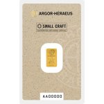 Argor-Heraeus zlatý slitek Small Craft 1 g – Zboží Dáma