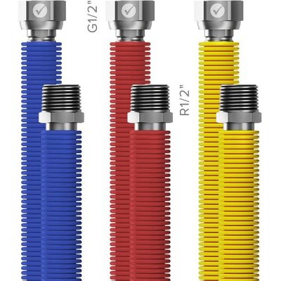 MERABELL Připojovací set Flexi R1/2"-G1/2" 3 ks