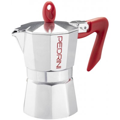 Pedrini Kaffettiera Brillant 4 červená – Zbozi.Blesk.cz