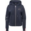 Dámská mikina Emporio Armani EA7 dámské mikina TRAIN COSTA SMERALDA W HOODIE FZ 3RTM38TJKXZ1554 Tmavě modrá