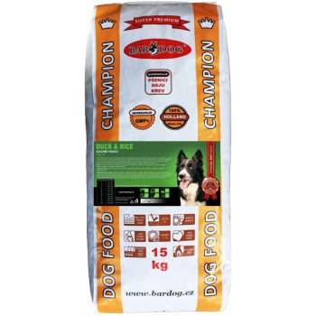 Bardog Super prémiové Duck Rice 24/12 15 kg