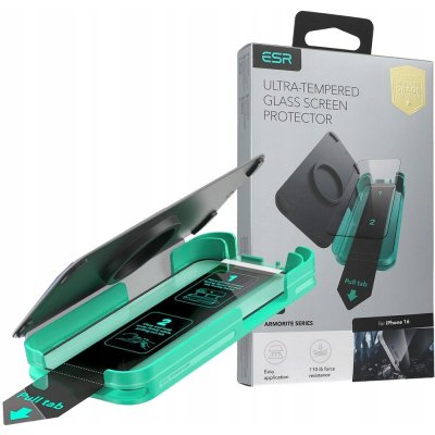 ESR Armorite tvrzené sklo Pro iPhone 16 černé KF2334639 – Zboží Živě