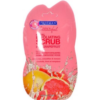 Freeman Grapefruitový pleťový peeling (Facial Exfoliating Scrub Pink Grapefruit) 15 ml