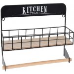 ORION Polička s držákem na utěrky Radka kov – Zboží Mobilmania