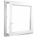 ALUPLAST Plastové okno jednokřídlo bílé 60x50 – HobbyKompas.cz