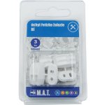 Úchyt řetízku žaluzie BÍ (3ks) blistr – Zboží Mobilmania