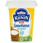 Mlékárna Kunín Smetana 12% 200 g – Zboží Dáma