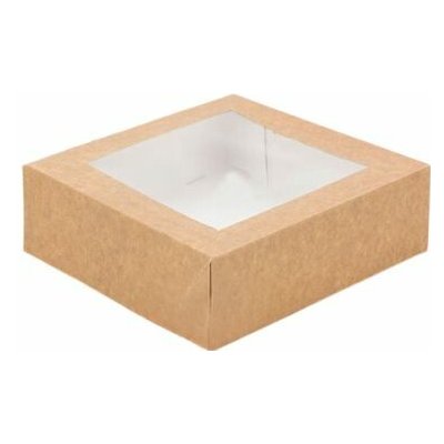 Krabička ECO 26x19x6cm, s okénkem – Zboží Mobilmania