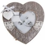 HOME DECOR Rámeček s krajkou LACEWORK, srdce – Zboží Živě