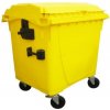 Popelnice Profiba Plastový kontejner 1100 litrů žlutý