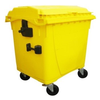 Profiba Plastový kontejner 1100 litrů žlutý