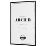 Černý dřevěný rám, 61x91cm, D0 – Zboží Živě