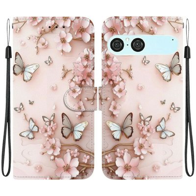 VSECHNONAMOBIL ART Peněženkový obal Sony Xperia 10 VII PINK BUTTERFLY – Hledejceny.cz