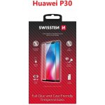Swissten sklo FullGlue , color frame, case friendly Huawei P30 černé 83836 – Zboží Živě