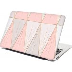 Sablio Samolepka na notebook Růžovošedé jehlany - 38x26 cm – Zboží Živě