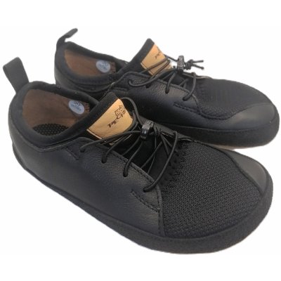 Pegres dětská kožená teniska BF33 černá – Zboží Dáma