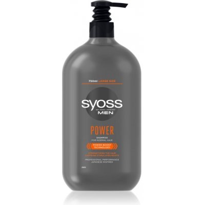 Syoss Men Power šampon pro normální vlasy 750 ml – Zboží Mobilmania