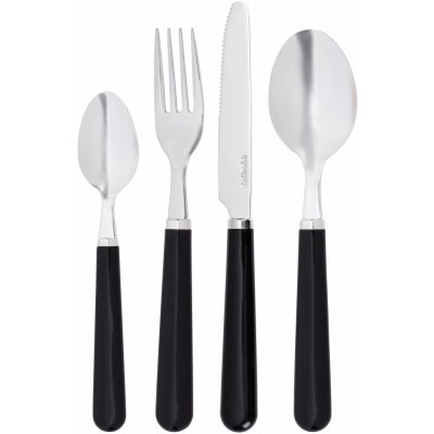 Ernesto Sada příborů z nerezové oceli černá 24 ks – Hledejceny.cz