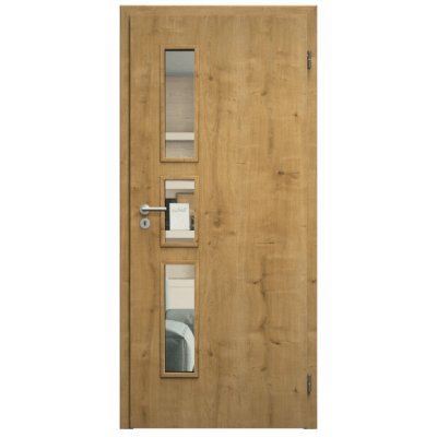 Sapeli Elegant Komfort M33 otočné dub sukatý 110 x 210 cm Čiré sklo – Hledejceny.cz