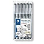 Staedtler 308 černý 6 ks – Zboží Mobilmania