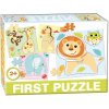 Puzzle Dohány 4-obrázkové Baby First Safari 639-6