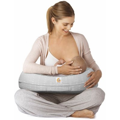 Ergobaby Ergonomický kojící polštář MOONLIGHT GREY – Zboží Dáma