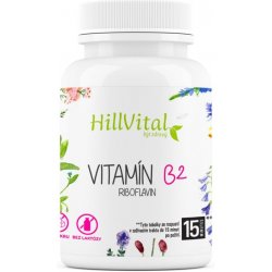 HillVital Vitamín B2 Riboflavin 100 kapslí