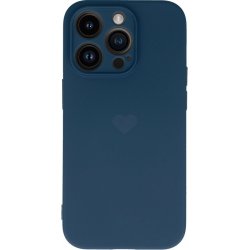 Pouzdro Vennus Valentýnské Heart iPhone 14 Pro Max - tmavě modré