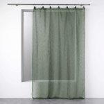 Douceur d'intérieur Olivová záclona LINKA s očky, 140 x 240 cm olivová – Hledejceny.cz