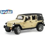 Bruder 2525 Auto JEEP WRANGLER RUBICON béžová – Zboží Dáma