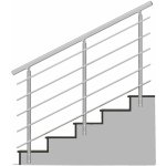 HK Zábradlí na schody B3BS-2 1000x900 S – HobbyKompas.cz