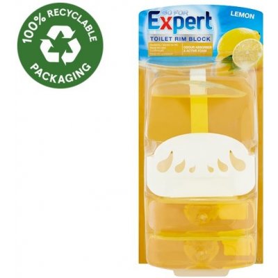 Go for Expert tekutý WC blok Lemon 3 x 55 ml